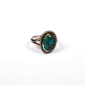 Native American Bohemian Chic Turquoise RIng