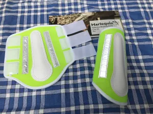 New harlequin reflective brushing boots FREE POSTAGE*