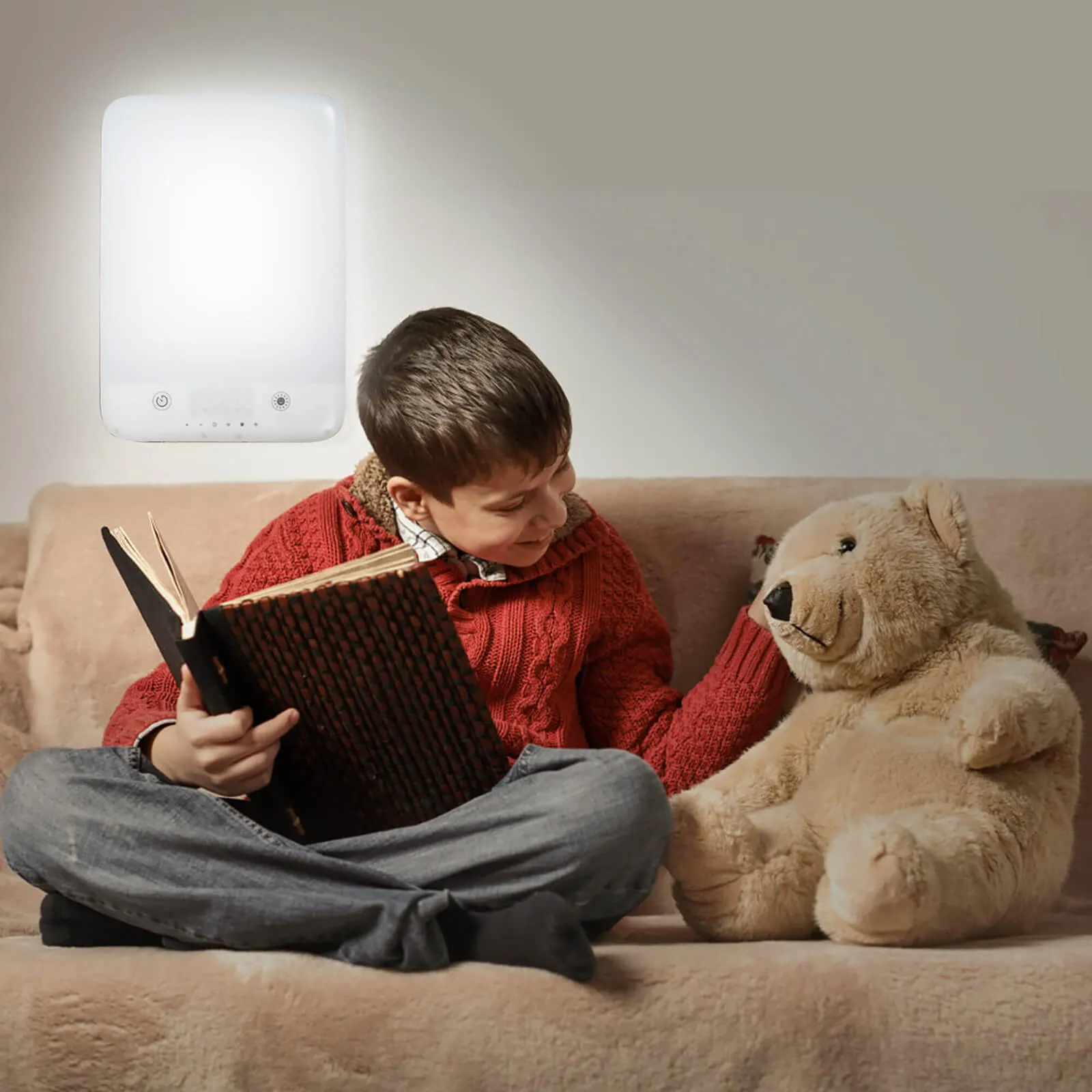 NEW Light Therapy Lamp DSPS With Timer, Sunset & Sunrise Simulation, Natural Sunlight Sad Lamp Box