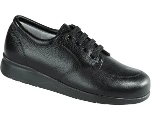NEW VILLAGER Black Soft Pebble Leather