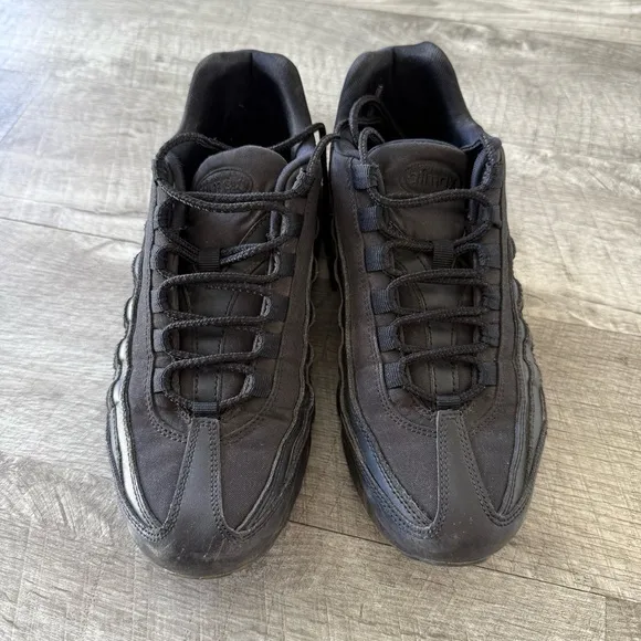 Nike Air Max 95 Black and Gold Sneakers