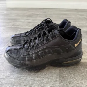 Nike Air Max 95 Black and Gold Sneakers