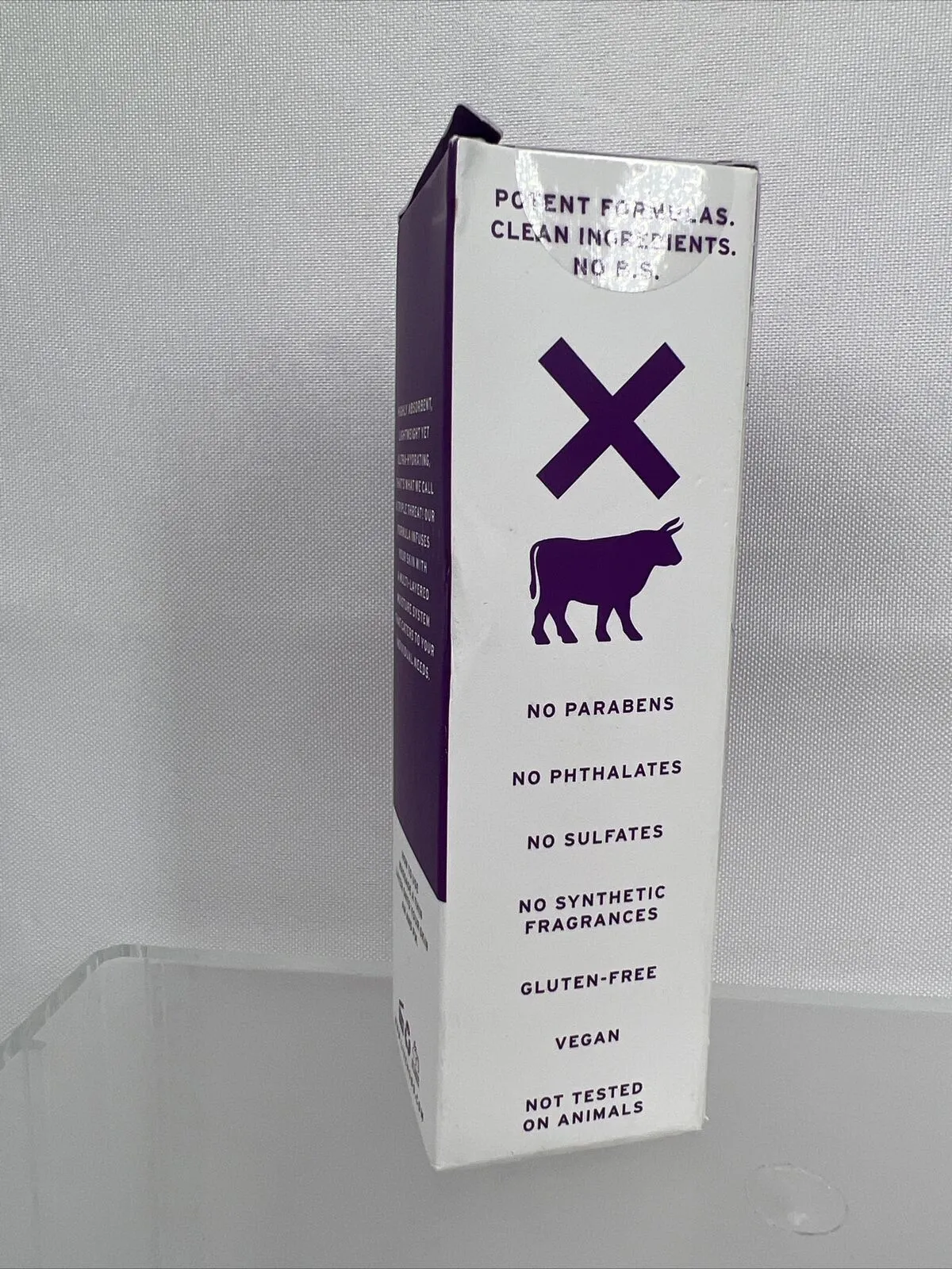 No B.S. Day   Night Hyaluronic Acid Creme Facial Lightweight Moisturizer 2 Oz