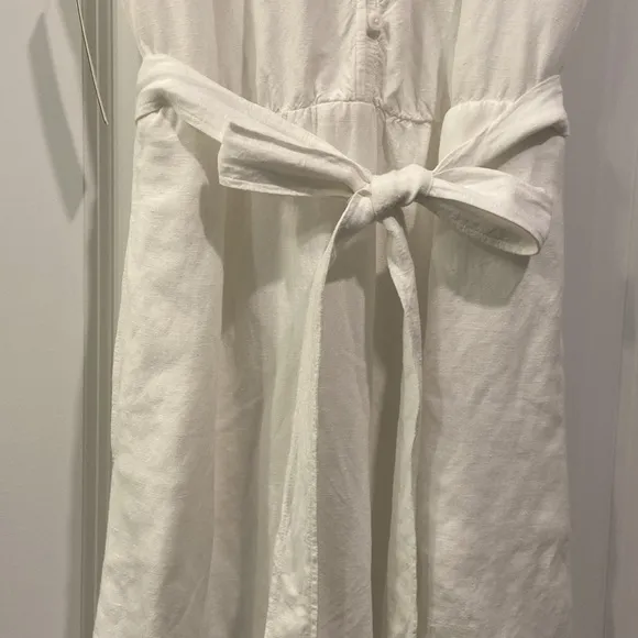NWT Anthropologie - Cloth &amp; Stone - Button-Front Mini Dress in White