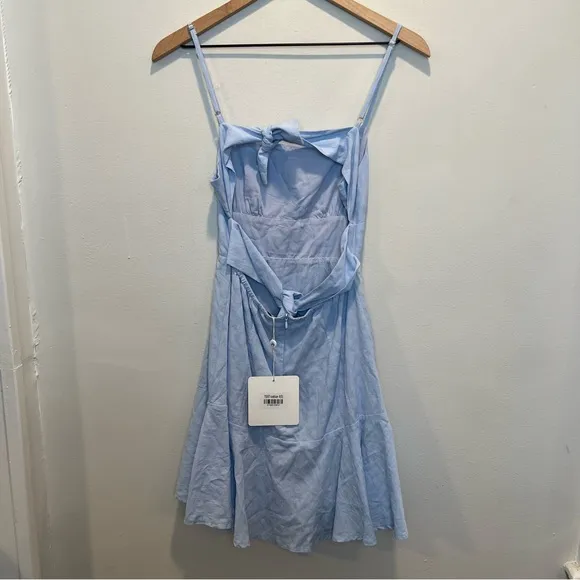 NWT HELLO MOLLY- Harmony in Thirds Dress Ice Blue