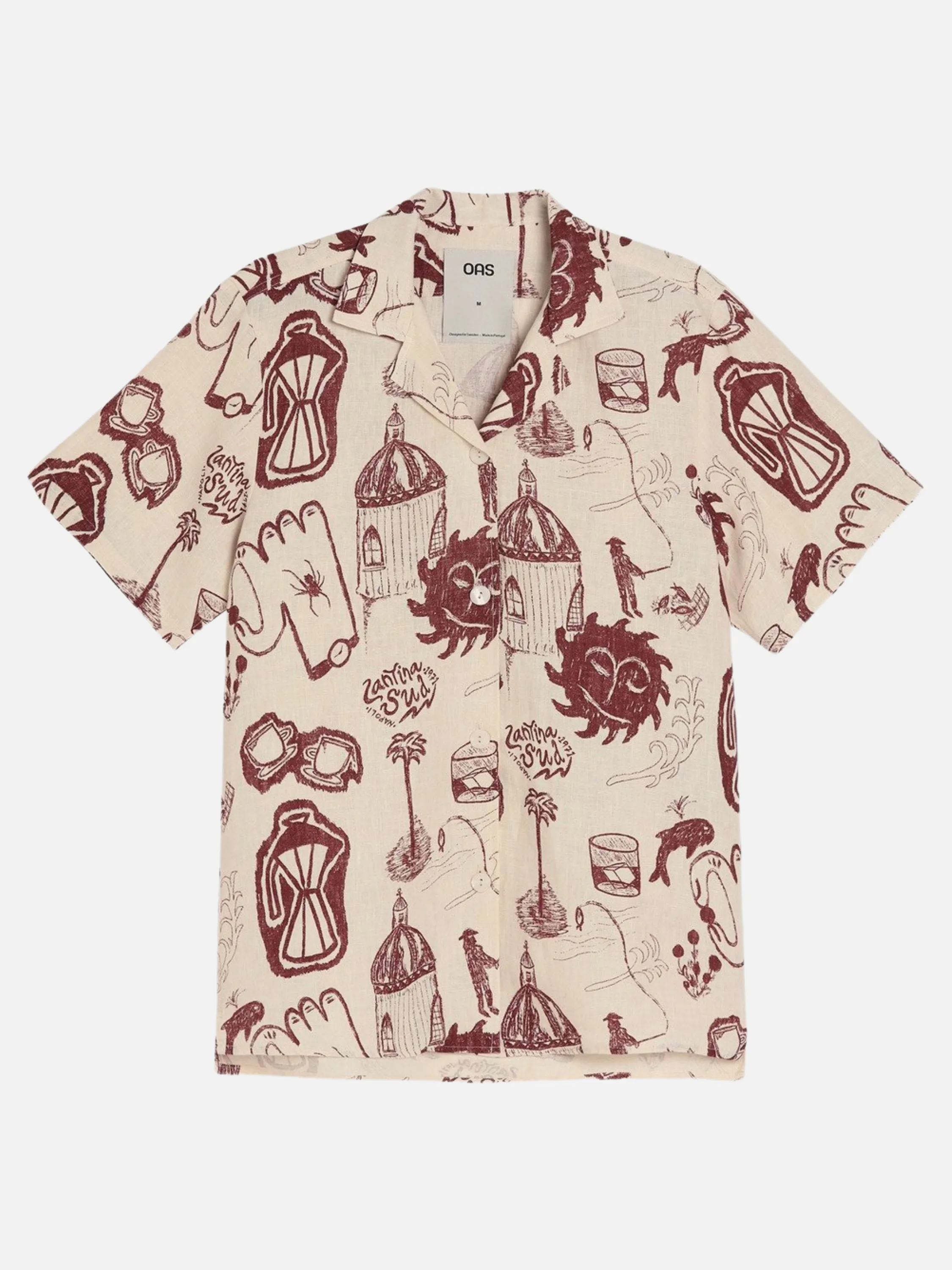 OAS Cantina Cuba Linen Shirt
