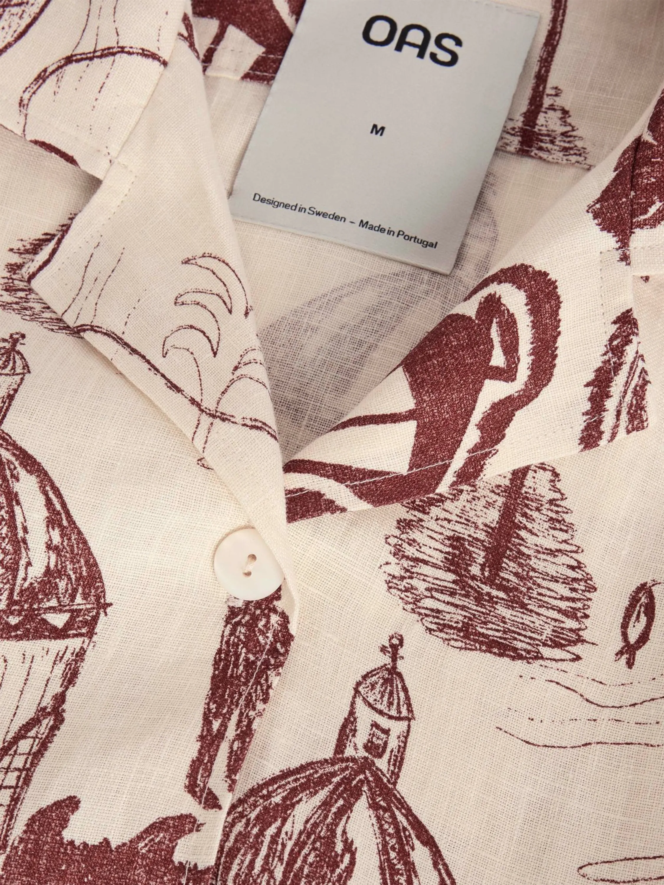 OAS Cantina Cuba Linen Shirt