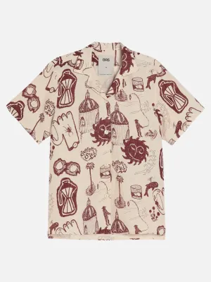 OAS Cantina Cuba Linen Shirt
