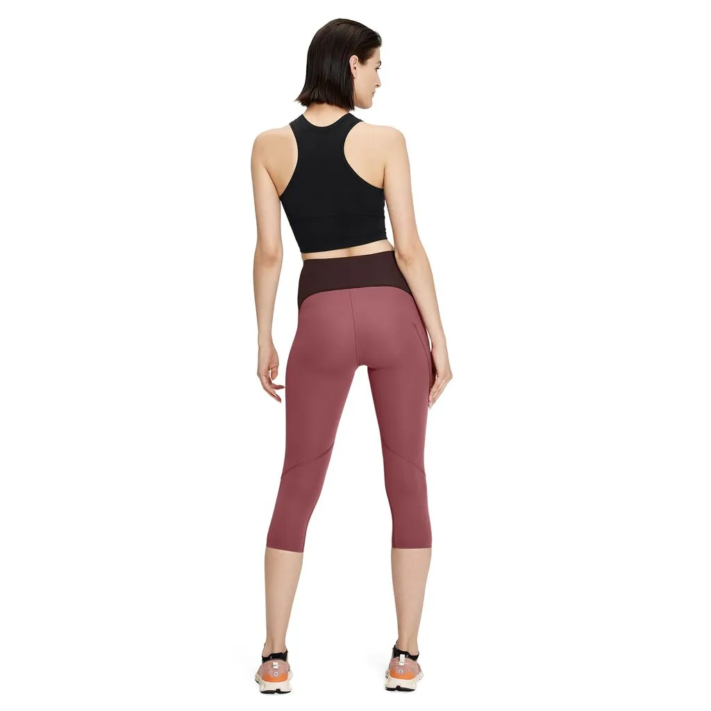 On Running Movement Crop  (Womens) - Black