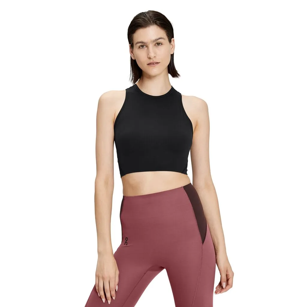 On Running Movement Crop  (Womens) - Black