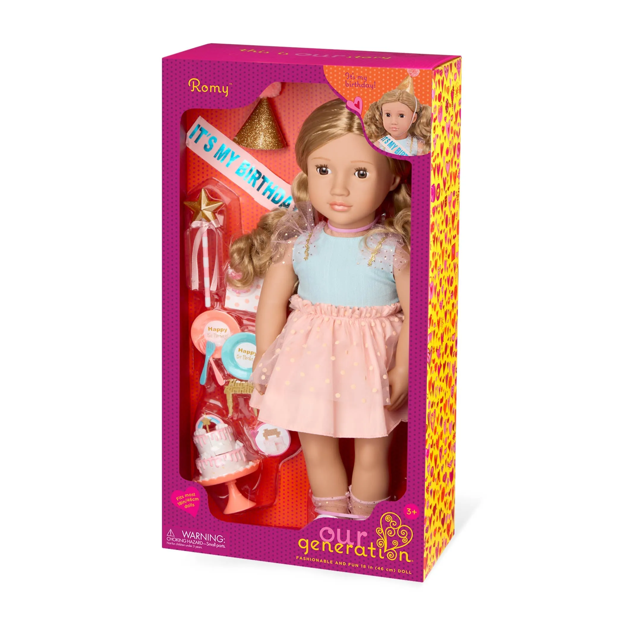 Our Generation 18" Deluxe Doll - Romy