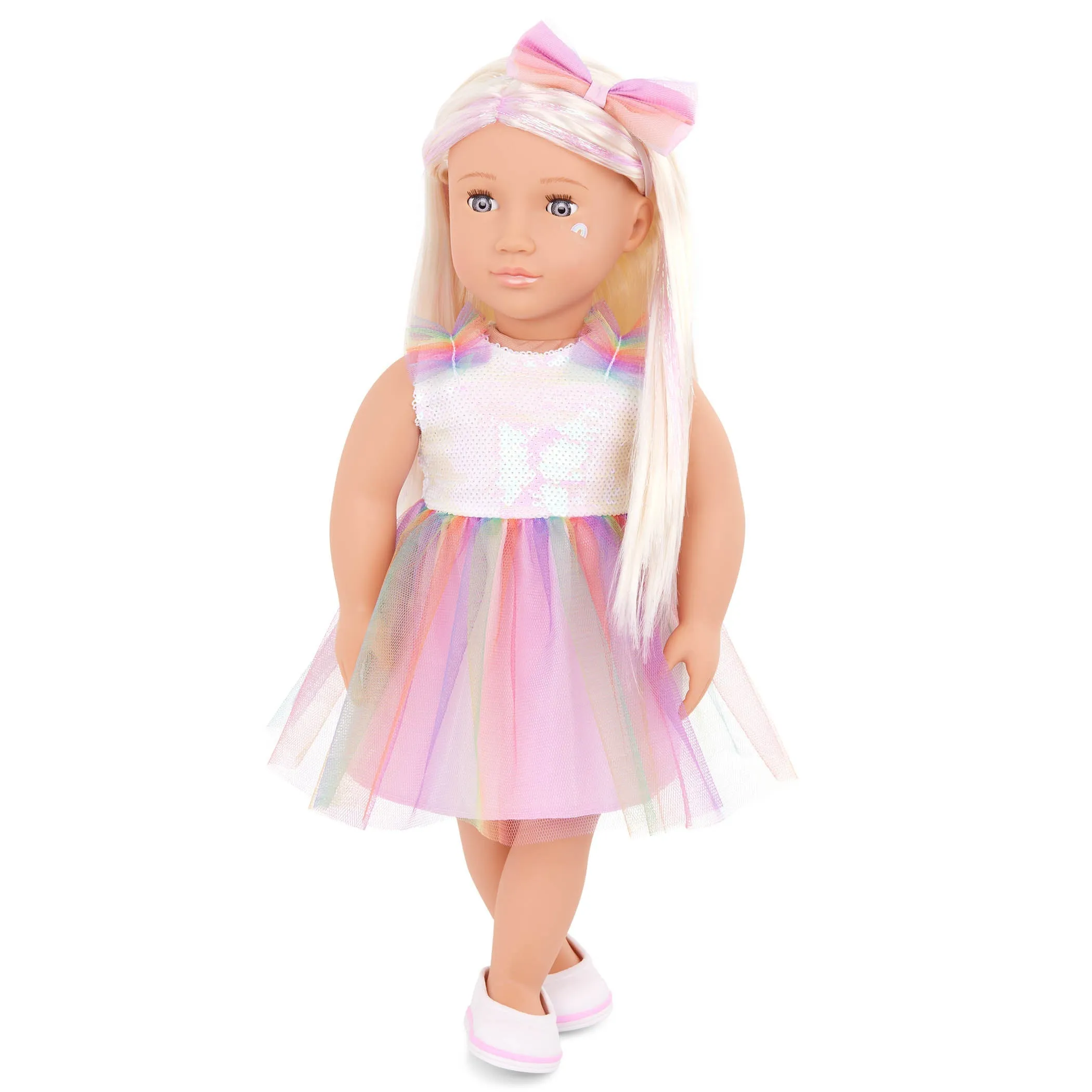 Our Generation 18" Regular Doll with Unicorn Outfit - Iris