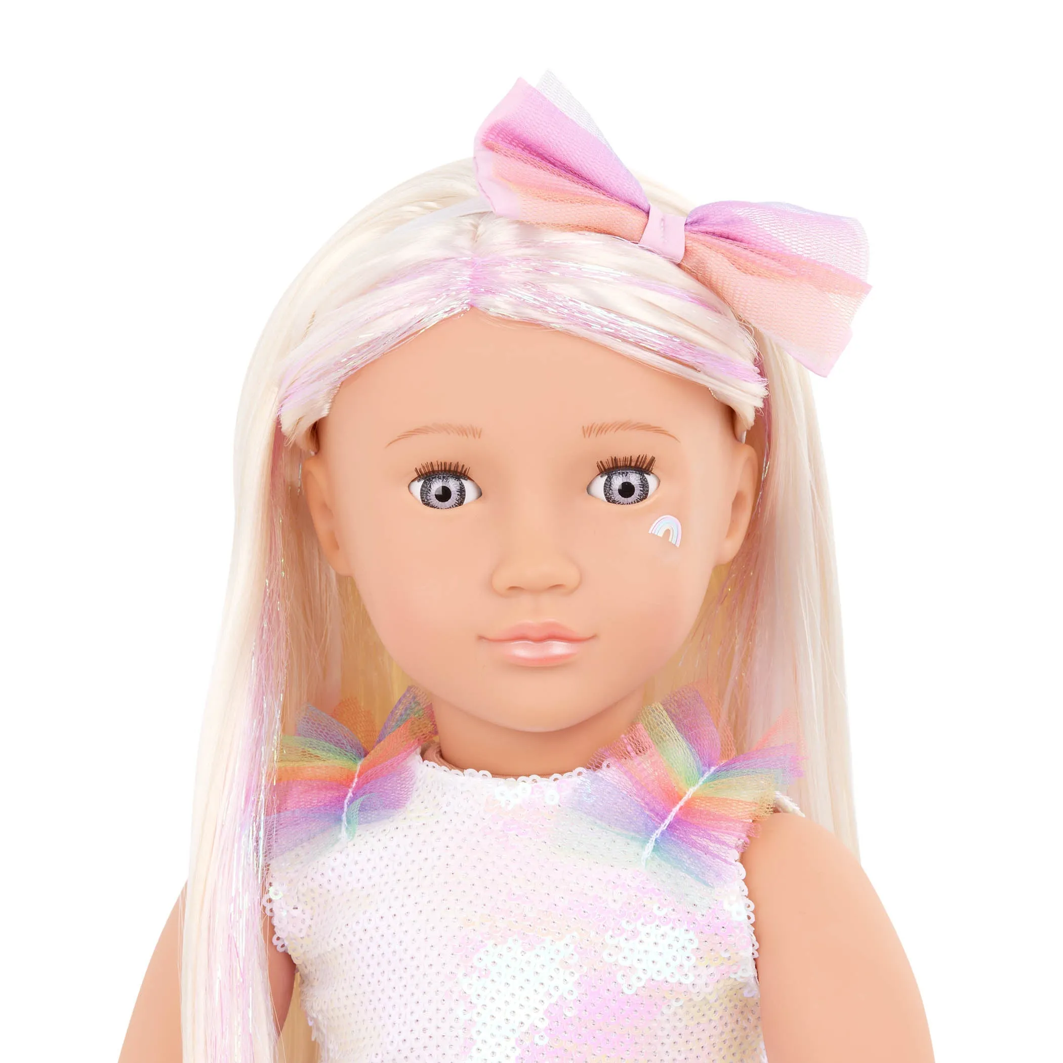 Our Generation 18" Regular Doll with Unicorn Outfit - Iris