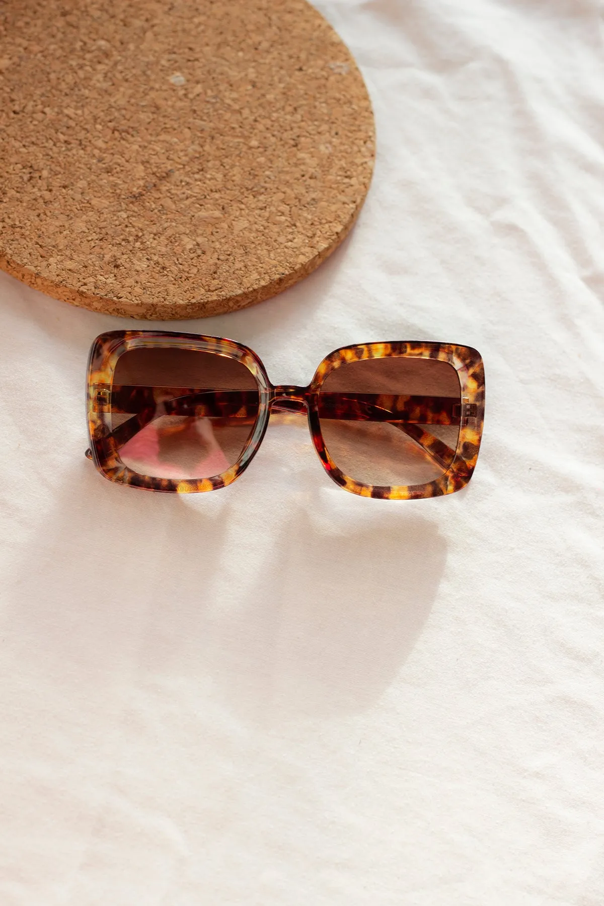 Oversized Square 70s Sunglasses