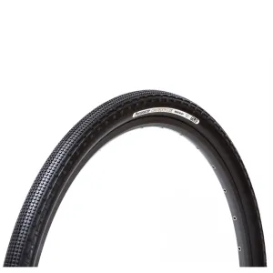 PANARACER GRAVELKING SEMI SLICK TLC FOLDING TYRE BLACK/BLACK 700X38C