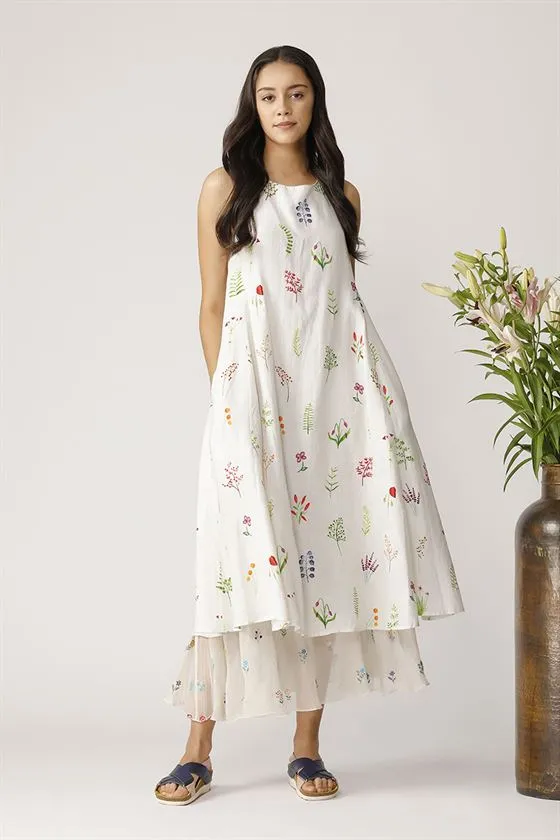 Payal Pratap   -   Gracilis Cross Back Dress Morning Glory