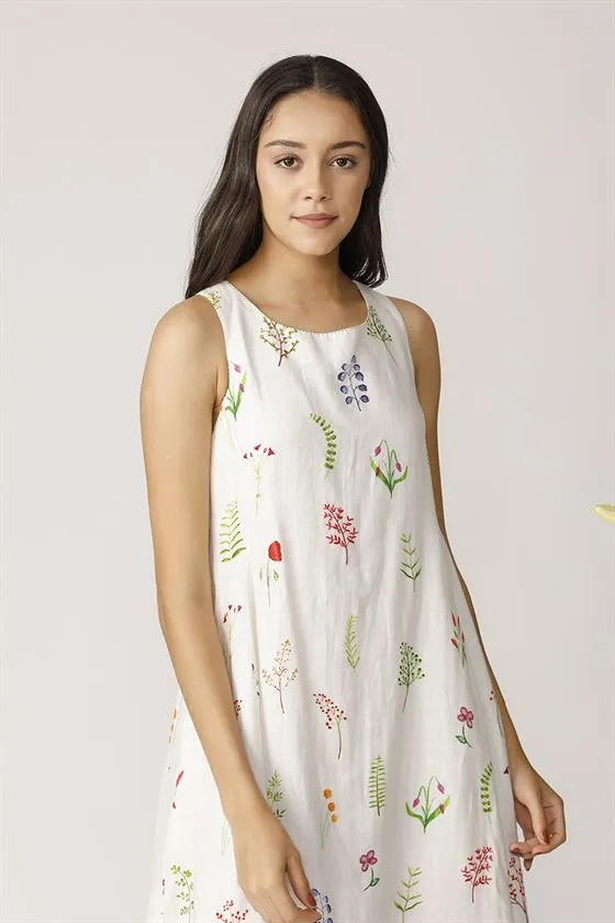 Payal Pratap   -   Gracilis Cross Back Dress Morning Glory