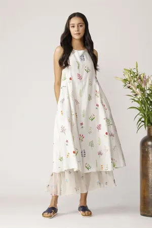 Payal Pratap   -   Gracilis Cross Back Dress Morning Glory