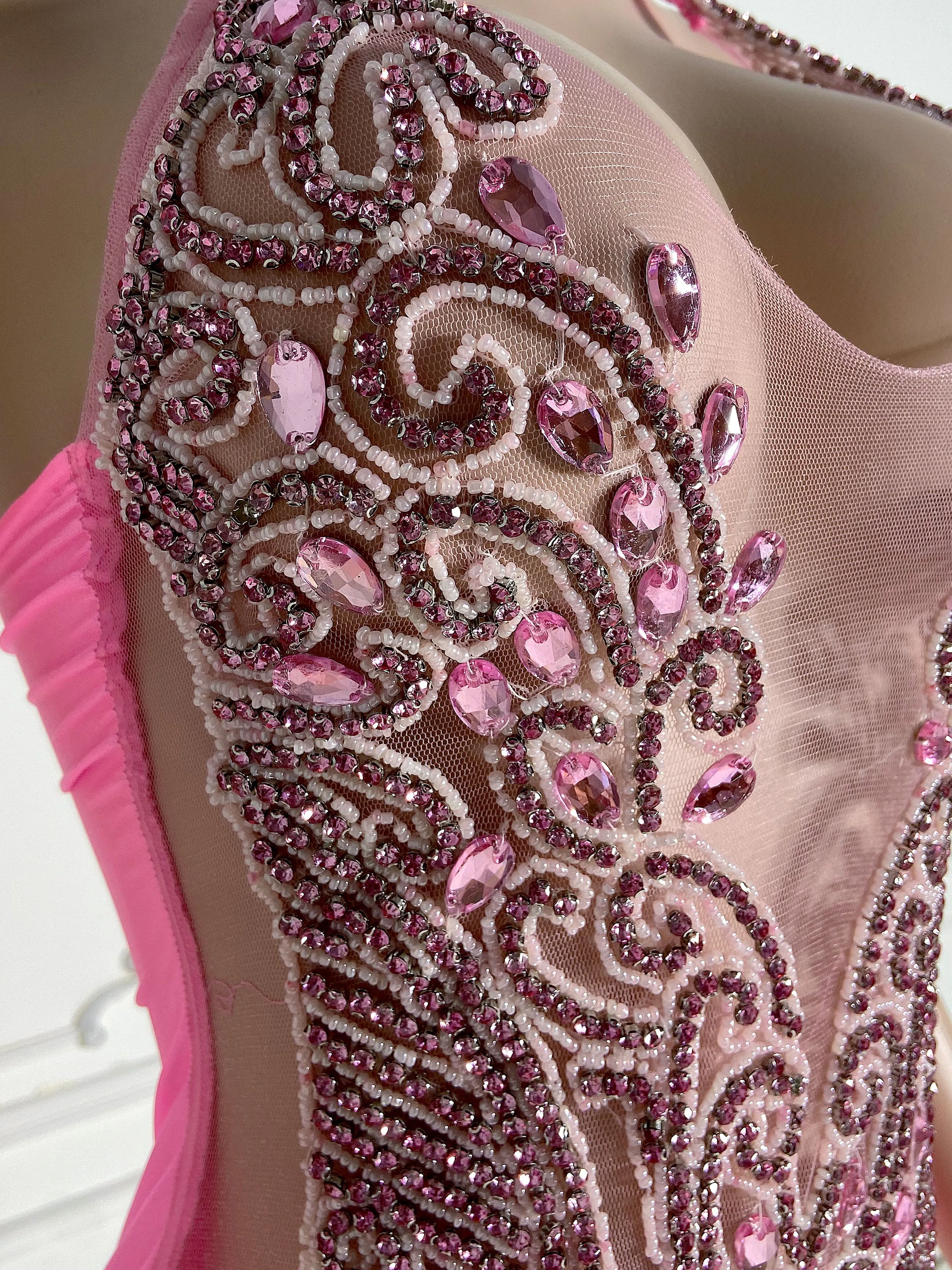 Pink Backless Chic Mini Dress