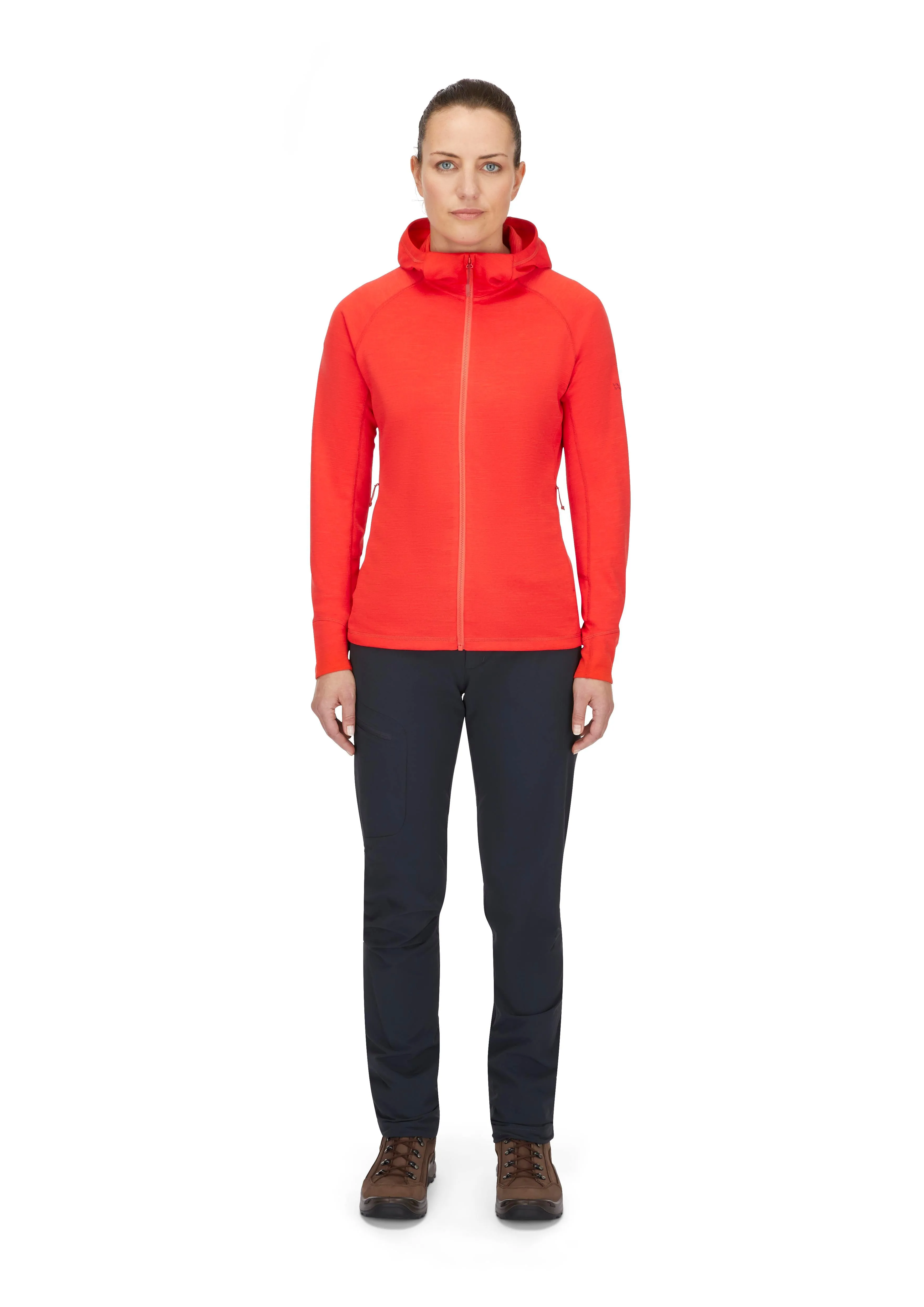 PLANAR HOODY WOMEN'S - RED GRAPEFRUIT