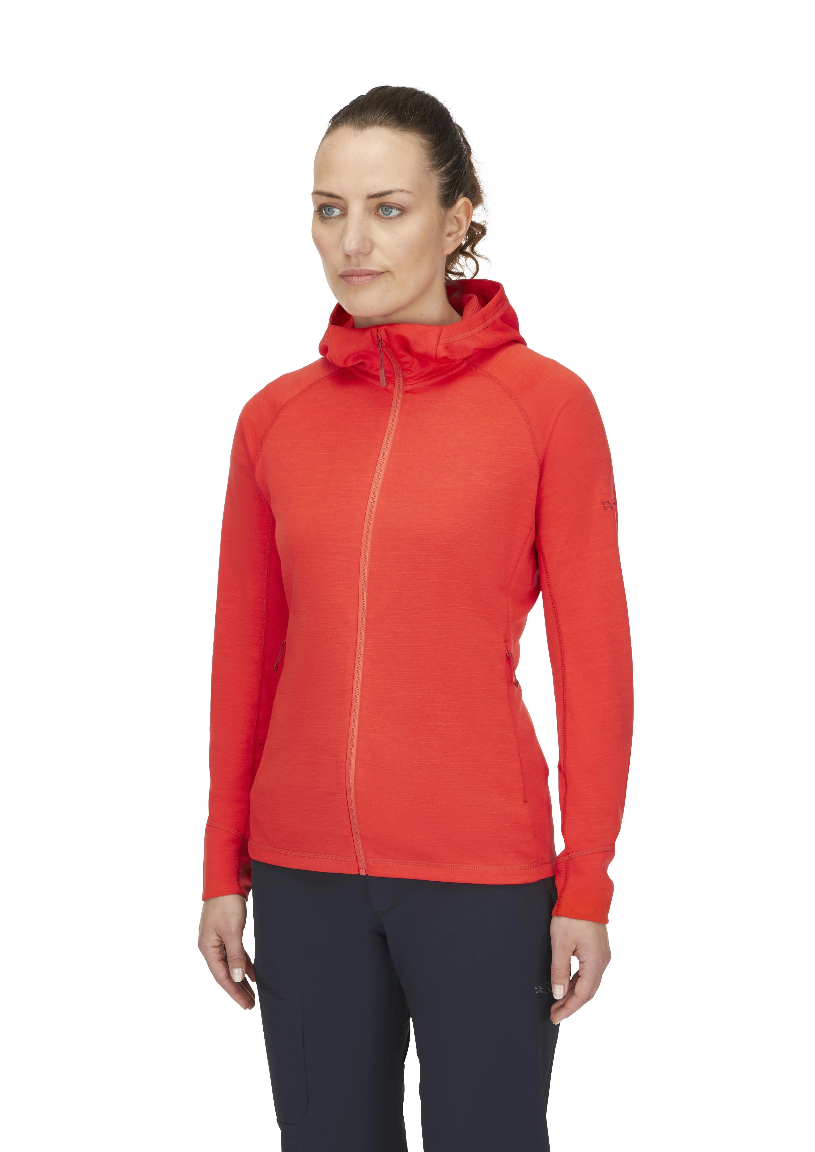 PLANAR HOODY WOMEN'S - RED GRAPEFRUIT