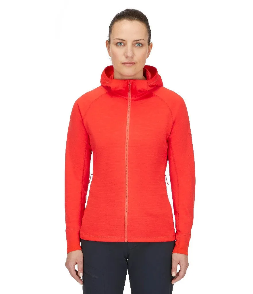 PLANAR HOODY WOMEN'S - RED GRAPEFRUIT