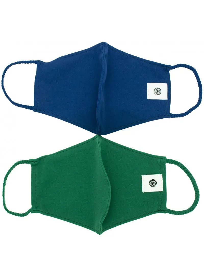 Pom Masks by Pomchies - Bottle Green / Navy