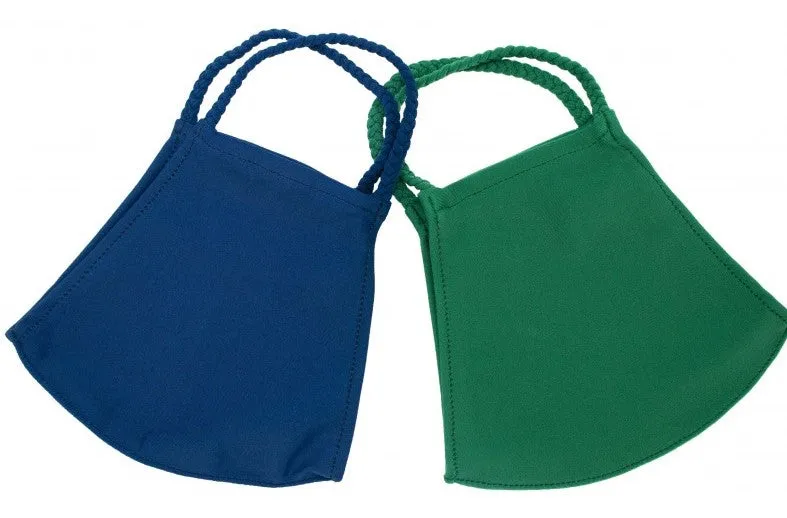 Pom Masks by Pomchies - Bottle Green / Navy