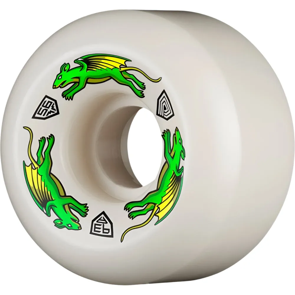 POWELL PERALTA Nano Rat wheels 93A 36W - White - 56mm