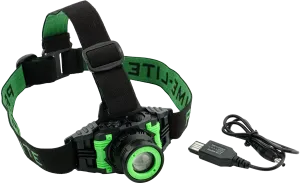 Primeline Tools 3W Rechargeable Zoom Head Light