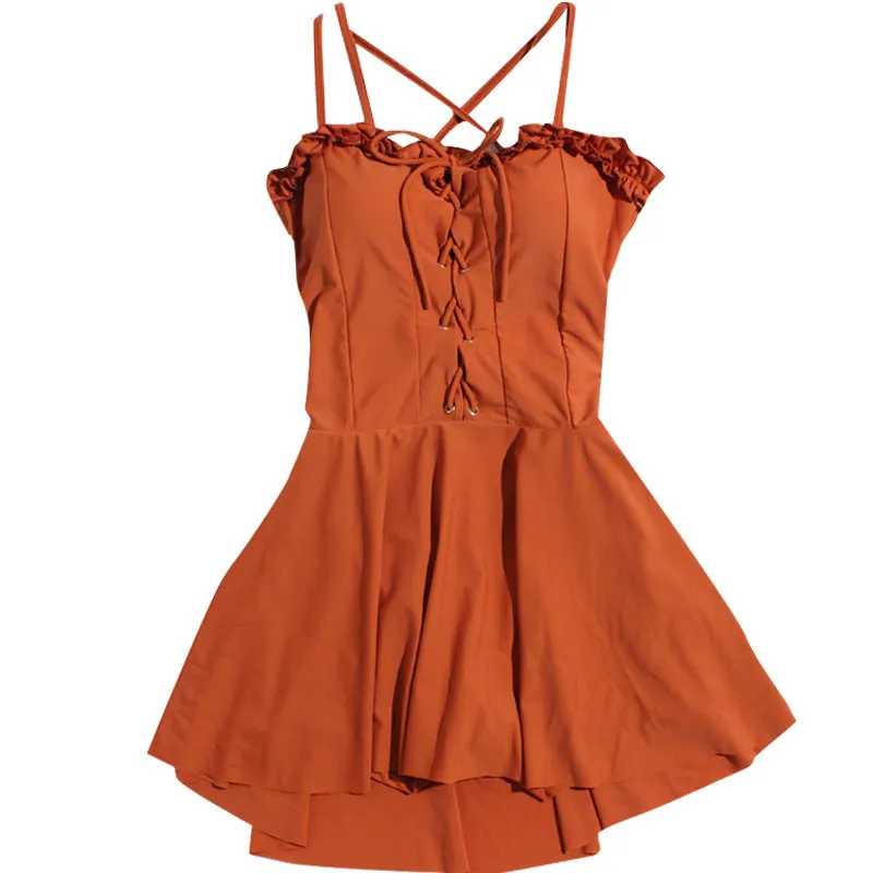 "CHIC RETRO ONE PIECE" SWIMSUIT W042902