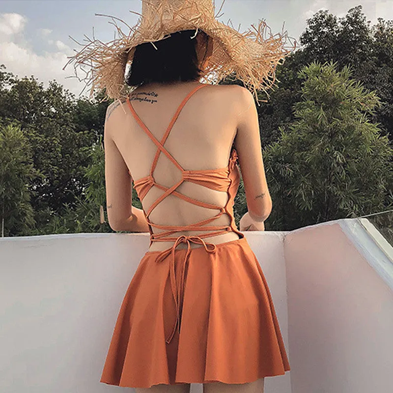 "CHIC RETRO ONE PIECE" SWIMSUIT W042902
