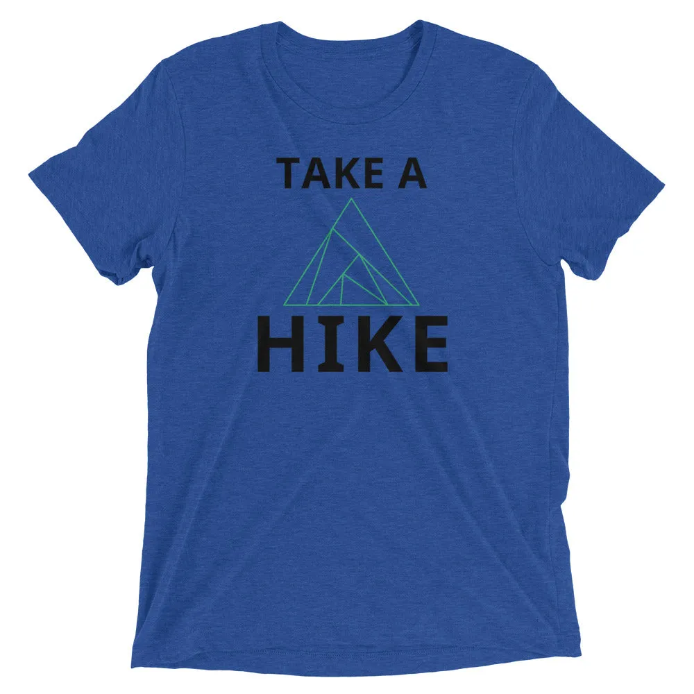 "Take A Hike" Unisex Tri-Blend Premium Eco T-shirt