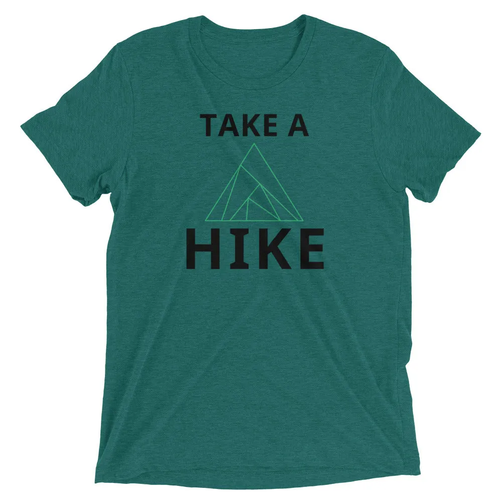 "Take A Hike" Unisex Tri-Blend Premium Eco T-shirt