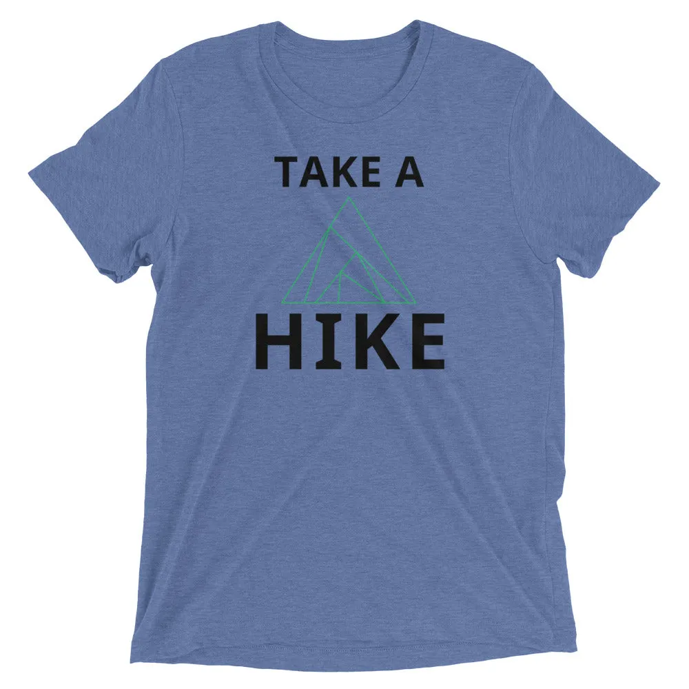 "Take A Hike" Unisex Tri-Blend Premium Eco T-shirt