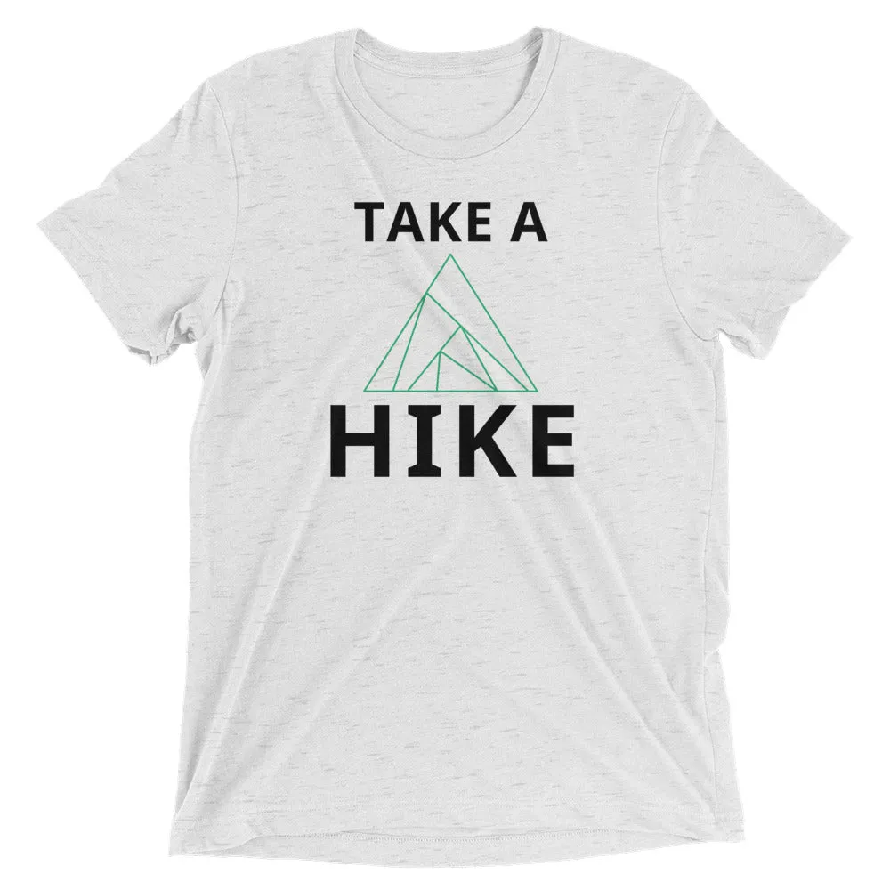 "Take A Hike" Unisex Tri-Blend Premium Eco T-shirt