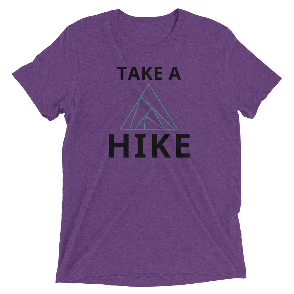 "Take A Hike" Unisex Tri-Blend Premium Eco T-shirt
