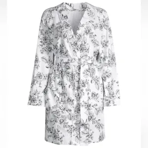 Rachel Parcell Printed Cotton Robe NWT XS