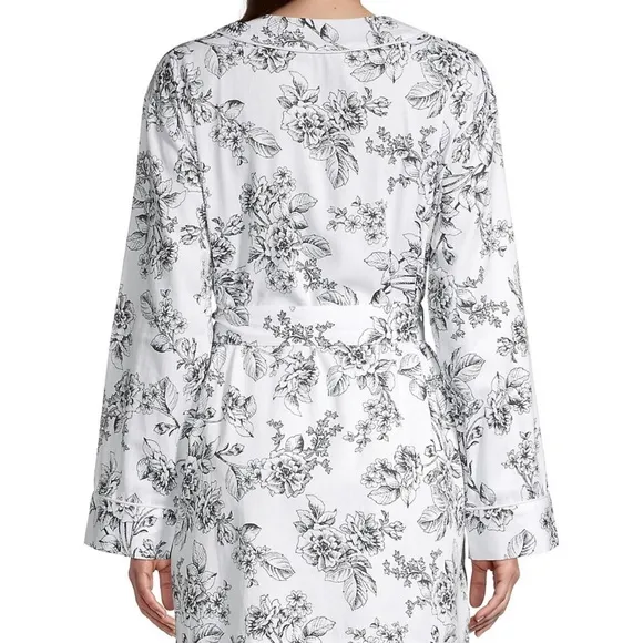 Rachel Parcell Printed Cotton Robe NWT XS