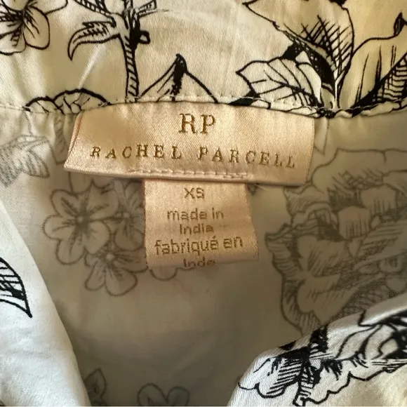 Rachel Parcell Printed Cotton Robe NWT XS