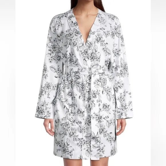 Rachel Parcell Printed Cotton Robe NWT XS