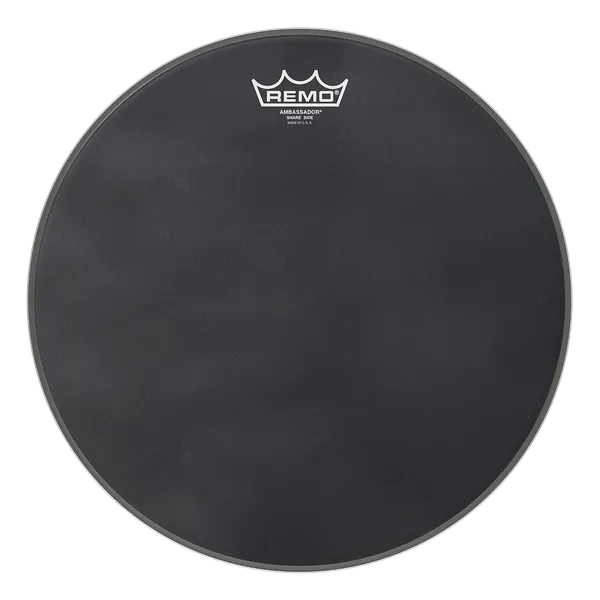 Remo 14" Ambassador Black Suede virvelin alakalvo