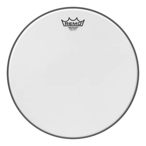 Remo Ambassador White Suede Drum Heads