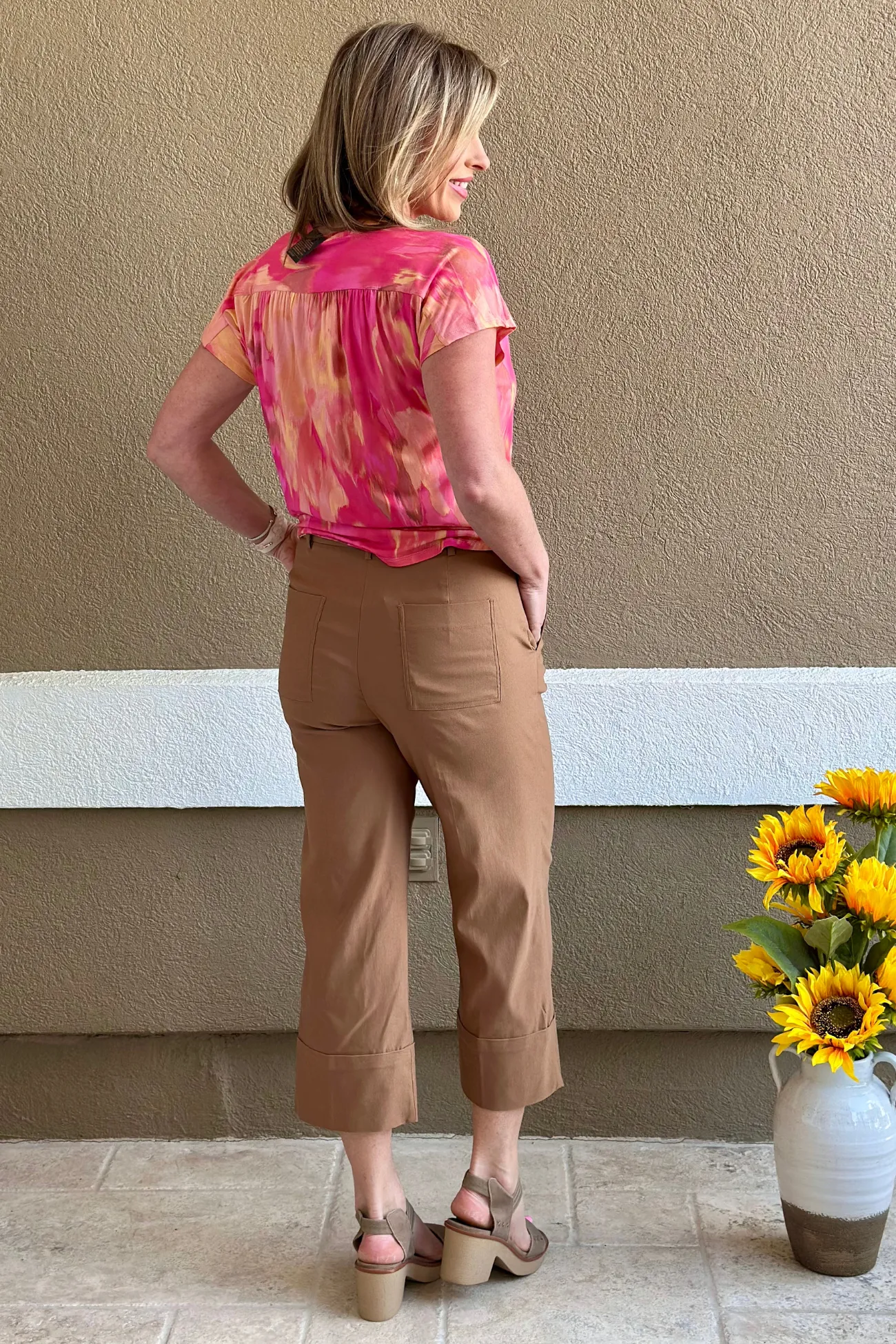 Renuar The Spontaneous You Pant in Butterscotch
