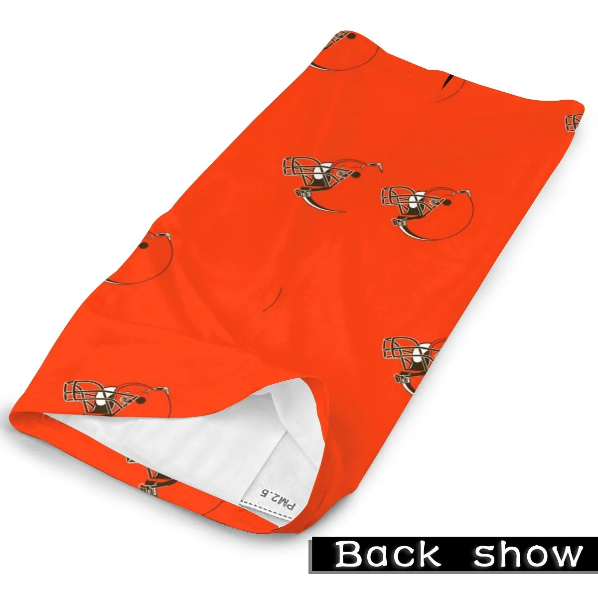 Reusble Mouth Cover Bandanas Cleveland Browns Variety Head Scarf Face Mask With PM 2.5 Filter