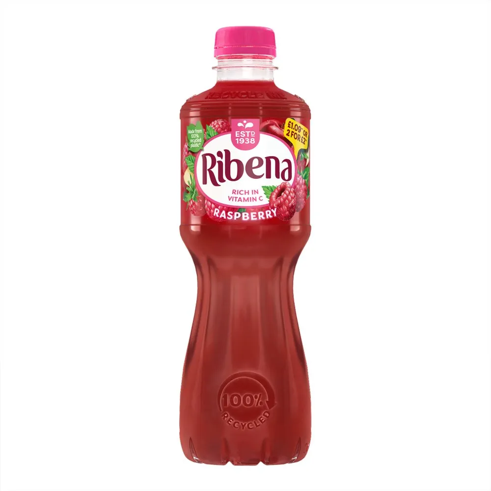 Ribena Raspberry PMP 500ml (Case of 12)