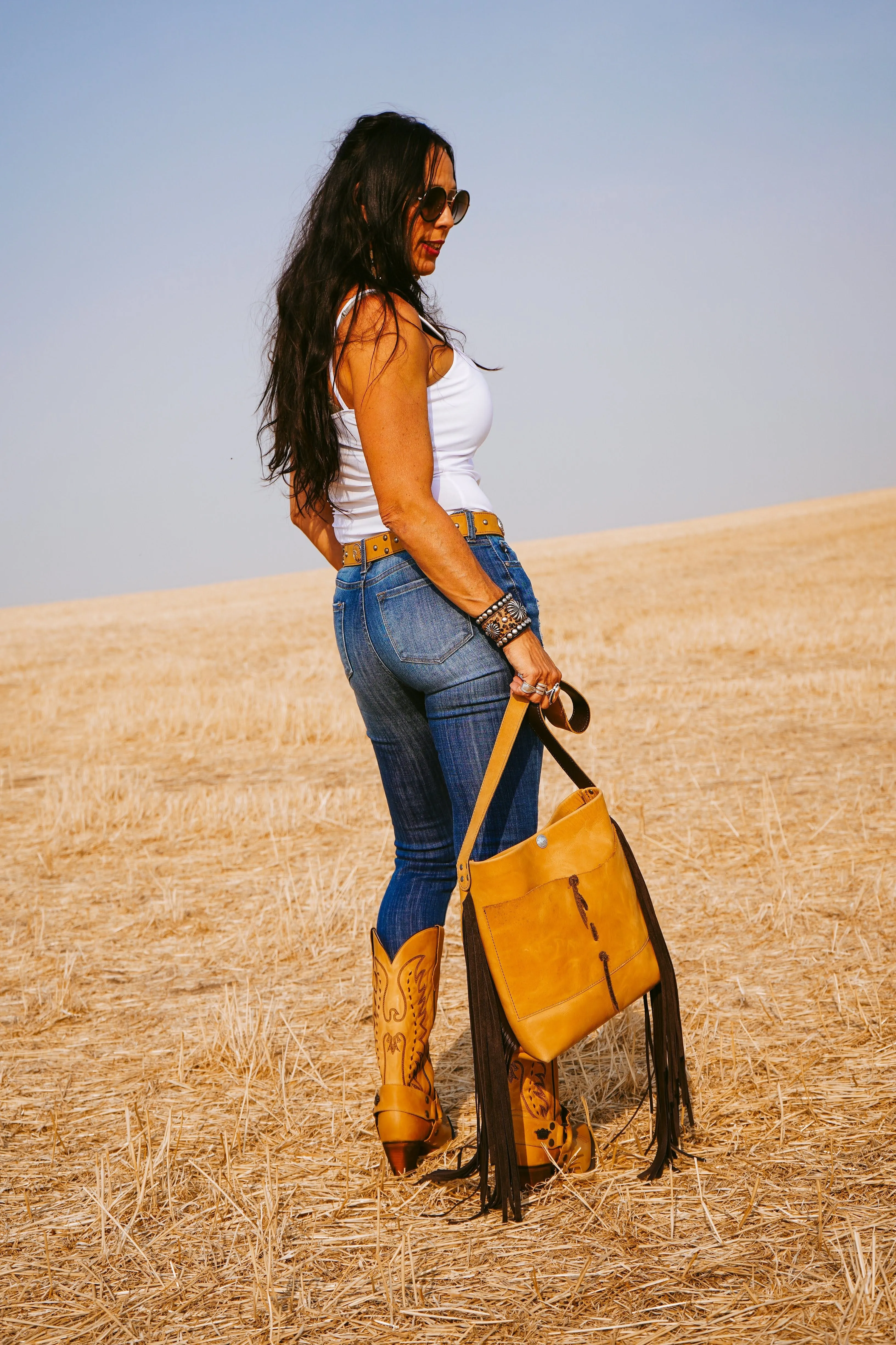 Running Buffalo Girl Tote
