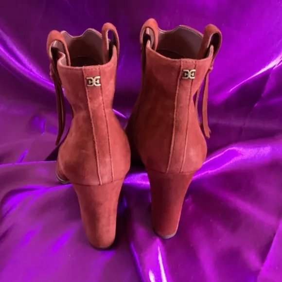 Sam Edelman Paprika Suede Booties