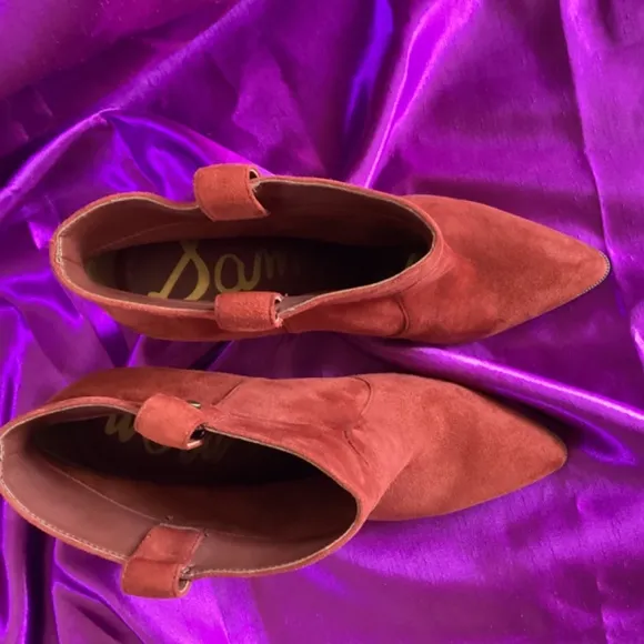 Sam Edelman Paprika Suede Booties