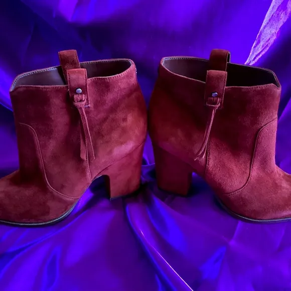 Sam Edelman Paprika Suede Booties